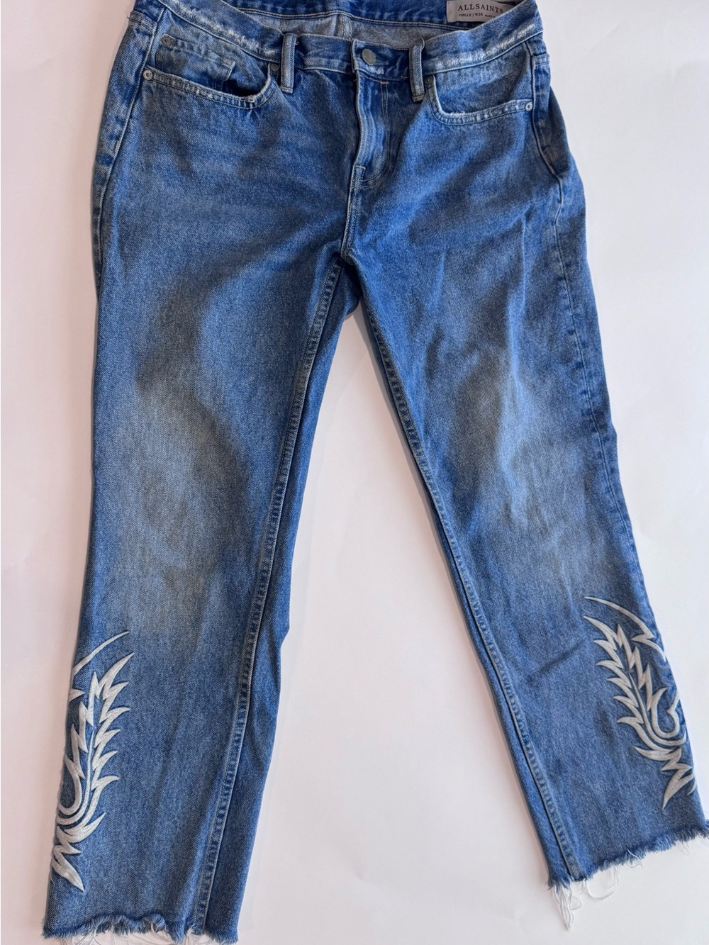 All Saint Capris with insane details